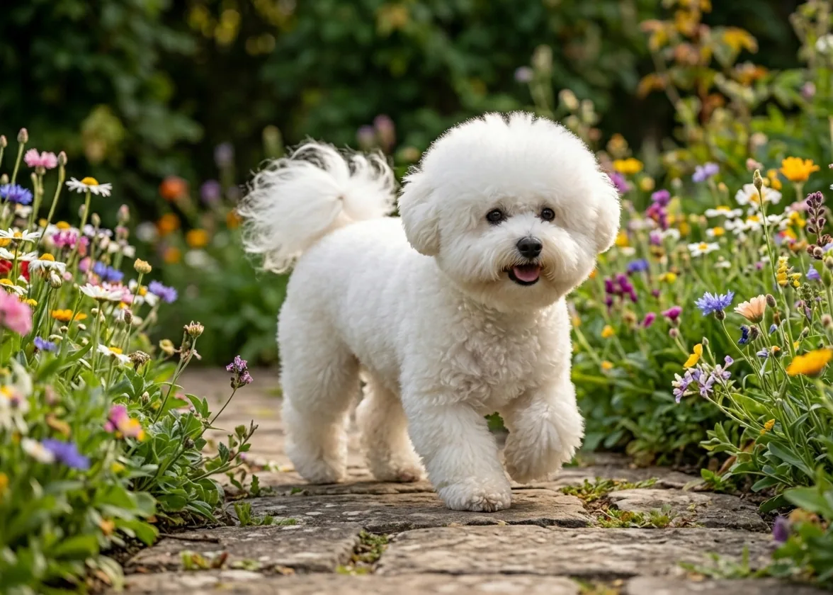 Bichon Frisé beim Kuscheln – sein liebevolles Wesen macht ihn zum idealen Begleiter