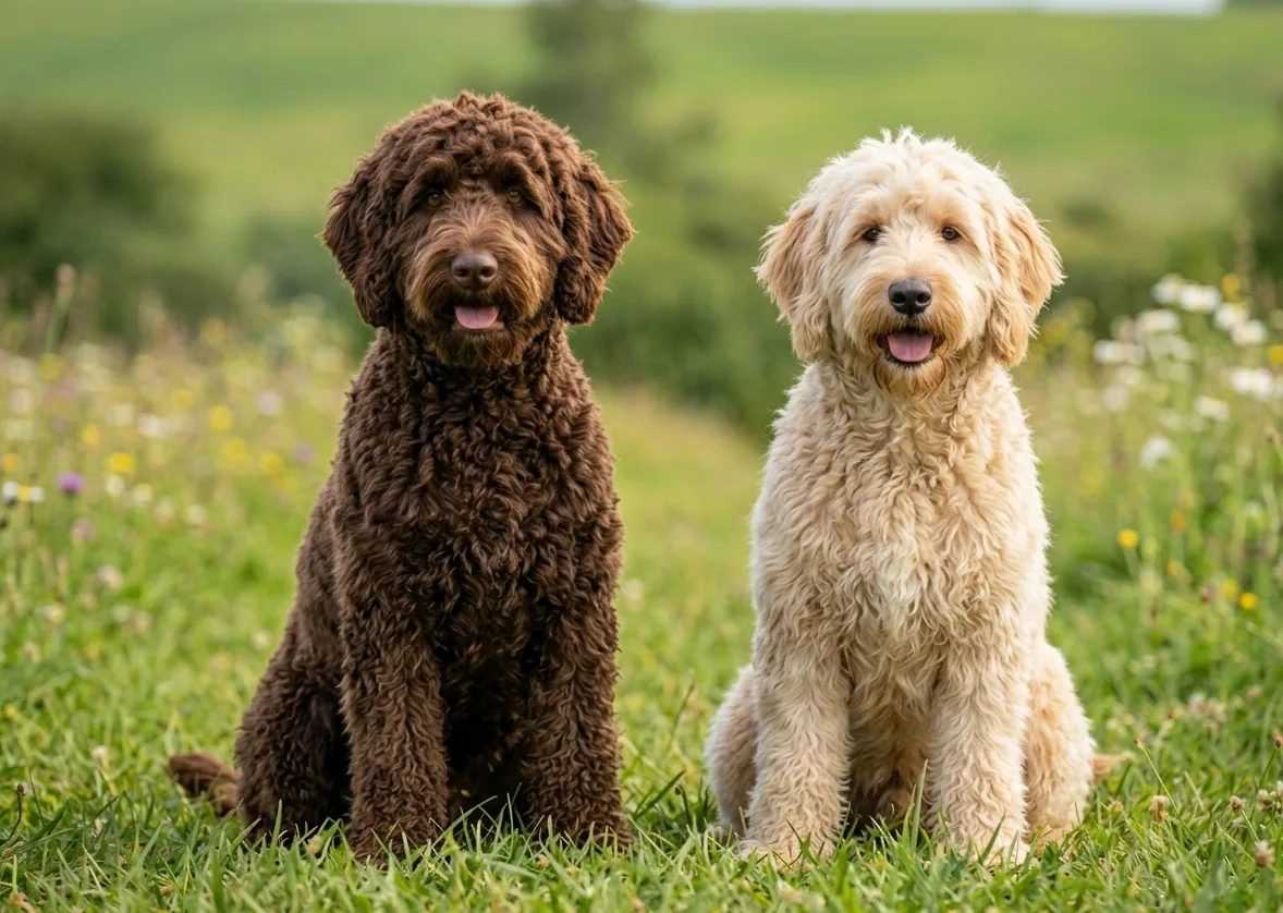 Labradoodle mit lockigem Fell – intelligent und menschenbezogen